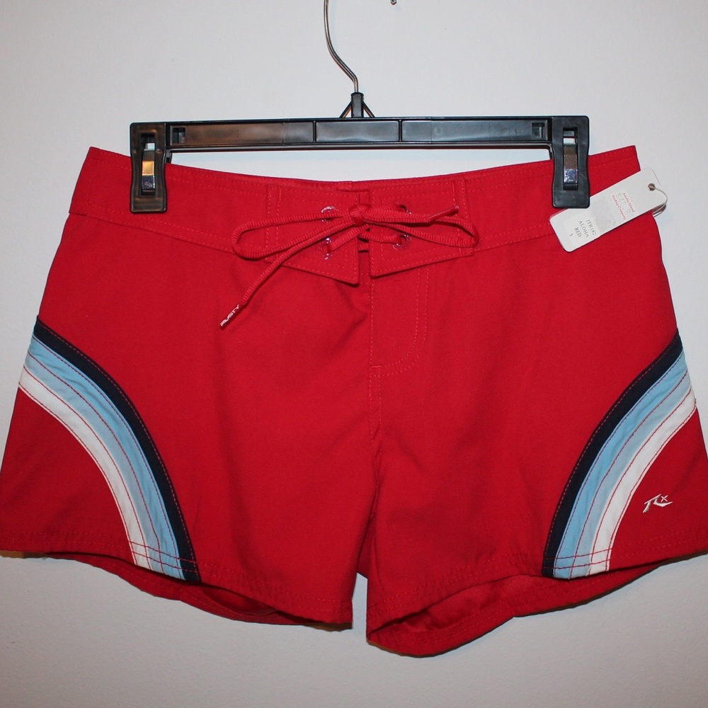 NWT Red Rusty Women's Board Shorts
